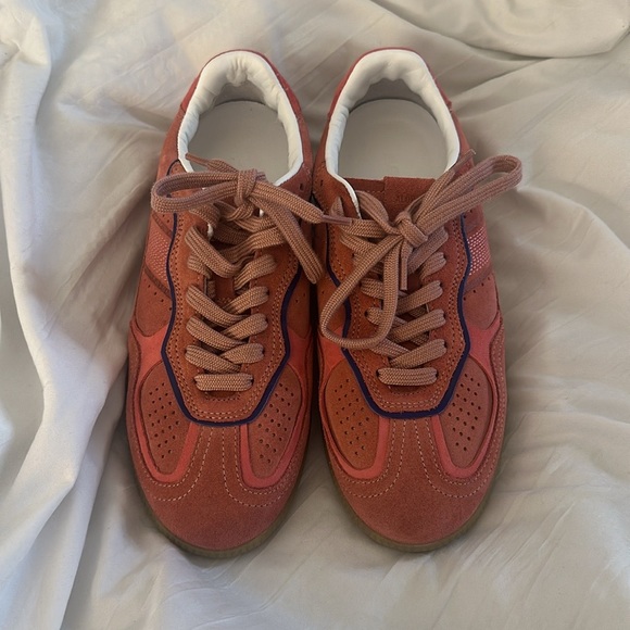 ALOHAS RIFE PINK LEATHER SNEAKERS - Picture 2 of 7